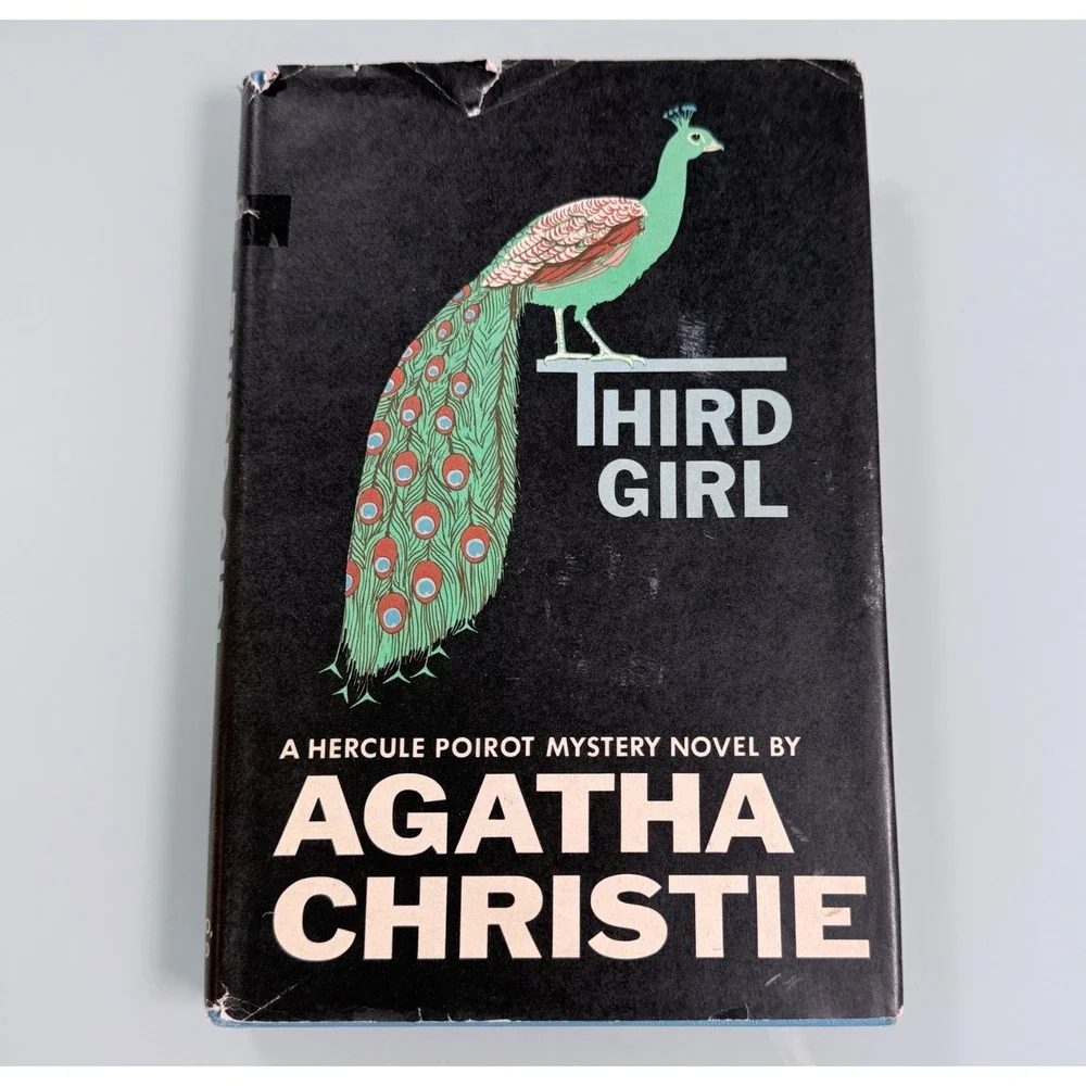 Third Girl- A Hercule Poirot Mystery by Agatha Christie -1966 Book Club H/C D/J